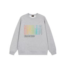 Boys' long sleeved hoodie autumn new sportswear with fun letter printing 100% pure cotton children's pullover clothing