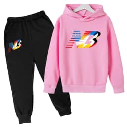 2026 Latest Children's Sports Clothing - Cap Shirt + Long Pants Comfortable and Loose Brand Fit for Boys and Girls Aged 3 to 13