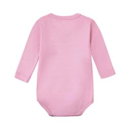 Newborn Baby Bodysuit 0 To 3 Months 100% Cotton Slanting Open Button Solid Color Long Sleeve Jumpsuits Baby Boy Girl Clothes