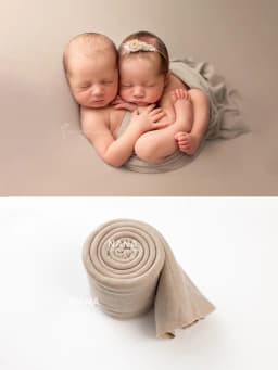 25 Colors Soft Stretch Baby Wraps Newborn Wrap Photography Props Studio Photo Shoot Background Cloth Prop Accessories 180cmx33cm