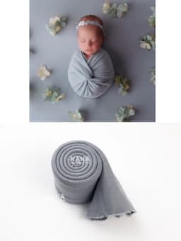 25 Colors Soft Stretch Baby Wraps Newborn Wrap Photography Props Studio Photo Shoot Background Cloth Prop Accessories 180cmx33cm