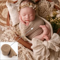 25 Colors Soft Stretch Baby Wraps Newborn Wrap Photography Props Studio Photo Shoot Background Cloth Prop Accessories 180cmx33cm