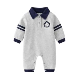 Baby Onesies, Cotton Simple Spring and Autumn Style Long-Sleeved Climbing Clothes, Boy Baby Ha Clothes Fashion Outerwear