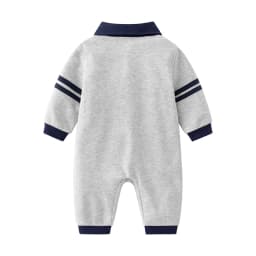 Baby Onesies, Cotton Simple Spring and Autumn Style Long-Sleeved Climbing Clothes, Boy Baby Ha Clothes Fashion Outerwear
