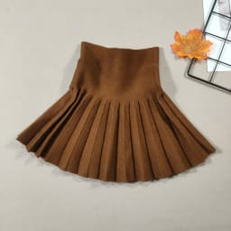 Kids Skirt Girls' Pleated Skirt Solid Sweet Pink Beach Skirt Black Cute Mini Skirt Slim Fit Baby Princess Skirt 2-12 Years