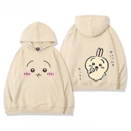2026 Chiikawa Men's and Women's All Season Hoodies Comfortable, Breathable, High Quality Ins Y2K Popular Anime