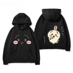 2026 Chiikawa Men's and Women's All Season Hoodies Comfortable, Breathable, High Quality Ins Y2K Popular Anime