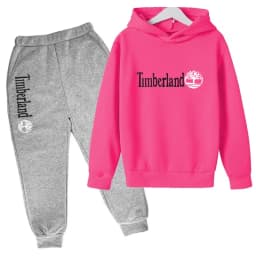 Children's Hooded Sweatshirt Set (for Both Men and Women, Including Pants)- Suitable for Children Aged 3 To13 Brand Sport Outfit