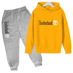 Children's Hooded Sweatshirt Set (for Both Men and Women, Including Pants)- Suitable for Children Aged 3 To13 Brand Sport Outfit