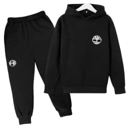 Children's Hooded Sweatshirt Set (for Both Men and Women, Including Pants)- Suitable for Children Aged 3 To13 Brand Sport Outfit