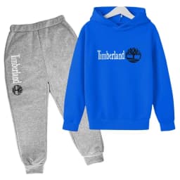 Children's Hooded Sweatshirt Set (for Both Men and Women, Including Pants)- Suitable for Children Aged 3 To13 Brand Sport Outfit