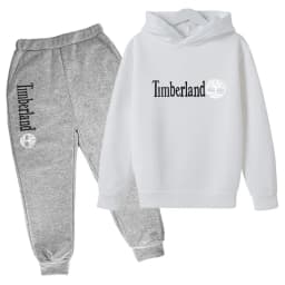 Children's Hooded Sweatshirt Set (for Both Men and Women, Including Pants)- Suitable for Children Aged 3 To13 Brand Sport Outfit