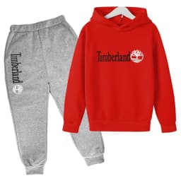 Children's Hooded Sweatshirt Set (for Both Men and Women, Including Pants)- Suitable for Children Aged 3 To13 Brand Sport Outfit