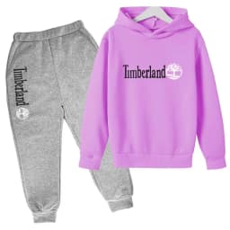 Children's Hooded Sweatshirt Set (for Both Men and Women, Including Pants)- Suitable for Children Aged 3 To13 Brand Sport Outfit