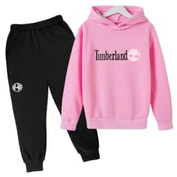 Children's Hooded Sweatshirt Set (for Both Men and Women, Including Pants)- Suitable for Children Aged 3 To13 Brand Sport Outfit