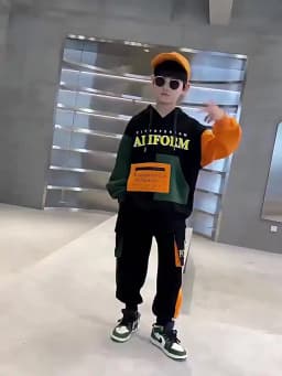 Boys Sweatshirt Sets Autumn New Sport Casual Suits Teen Trends Tops+Pants 2Pcs Spring Kids Tracksuit Outfits Children Clothes