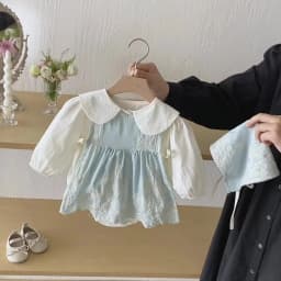 Autumn 2025 Collection: Baby One-Piece Suit, Stylish Baby Girl Flatbed Suit, Princess Set, Crawling Suit, and Three-Piece Set Fo