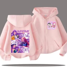 2026 Funny Zip Up Sweatshirts Kp-op Hoodie Children Clothes Kid Girl Boy Sweatshirt Zipper Hoody Baby Casual Top