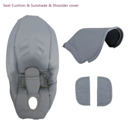 Universal Baby Stroller Seat Cushion Head and Body Support Pillow For Doona Infant Car Seat Insert Newborn Stroller Accessories