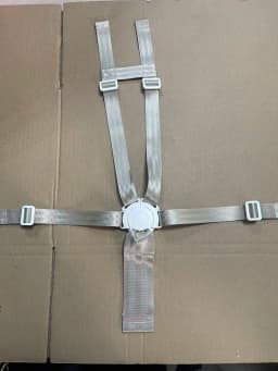 Replacement 5-Point Harness Stokke Steps Baby Set for Steps Growth Chair Fastener Safety Steps Chair Harness Kahki Step Belt