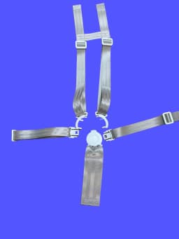 Replacement 5-Point Harness Stokke Steps Baby Set for Steps Growth Chair Fastener Safety Steps Chair Harness Kahki Step Belt