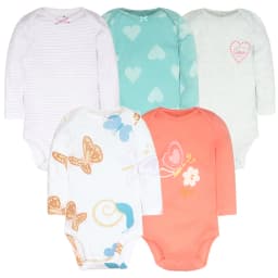 3-5 PCS/LOT Soft Cotton Baby Bodysuits Long Sleeve Newborn Baby Clothing Set Christmas Baby Girls Boys Clothes Infant Jumpsuit