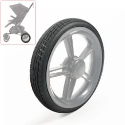 Stroller Tire For Concord NEO Rear Wheel Custom PU Tubeless Tyre Cover With Tread Baby Buggy Replacement Accessories
