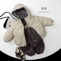 2025 Winter New Children Thick Warm Coat Solid Boys Girls Cotton Padded Jacket Kids Casual Fleece Coat Fashion Baby Warm Clothes