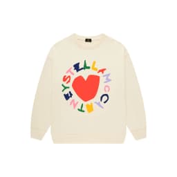Cute girl heart-shaped printed sportswear autumn children's clothing fashion new vacation casual wear love girl pullover