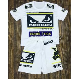 2026 Kid Breathable Jiu-Jitsu Suit, Muay Thai & Brazilian Jiu-Jitsu Training Short-Sleeve Shorts, Sports & Casual Two-Piece Set