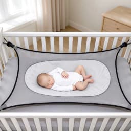 Baby Hammock Removable Breathable Baby Sleep Hammock European American Family Baby Crib Newborn Baby Hammock Swing Bed