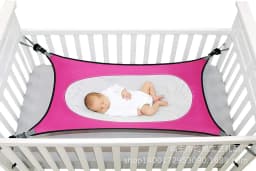 Baby Hammock Removable Breathable Baby Sleep Hammock European American Family Baby Crib Newborn Baby Hammock Swing Bed