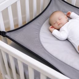 Baby Hammock Removable Breathable Baby Sleep Hammock European American Family Baby Crib Newborn Baby Hammock Swing Bed