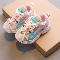 Size 21-36 Baby Toddler Shoes for Boys Girls Breathable Mesh Little Kids Casual Sneakers Non-slip Children Sport Shoes Tenis