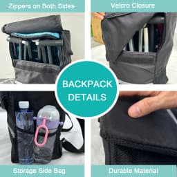 Foldable Stroller Travel Bag Compatible With Cybex Series Strollers