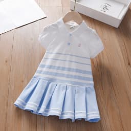 Girls Clothes 2025 New Summer Princess Dresses Short Sleeve Kids Dress Baby Dresses for Children Clothing 2-6Y