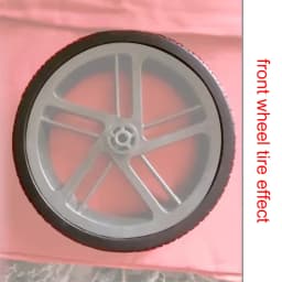 Stroller Tire Each For Jane Muum Pushchair Front Or Back Wheel Tyre Cover PU Tubeless DIY Baby Buggy Replacement Accessories