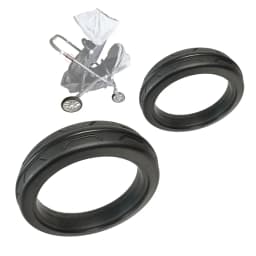 Buggy Tyre Cover For Uppababy Vista V1 /V2 Pushchair Front Or Back Wheel Tire PU 1:1 Perfect Replace Baby Stroller Accessories