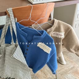 Girls Sweater 2026 Autumn New Children's Clothing Korean Style Girl Baby Fashion Loose Sweater Cardigan Casual Simple Daily