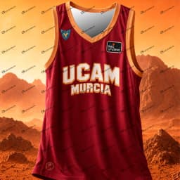 2026 New Arrivals: UCAM New Century Fan Jersey Basketball T-Shirt CAMISETA JUEGO 45 ESTRELLAS Adult, Kids, Gift for Men Top