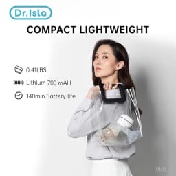 MAMIJOY Portable Electric Breast Pump Intelligent Integrated High Suction Breast Pump Fortable Painless&Silent Breast EB11