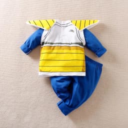 Baby Anime Set Long Sleeved Long Pants Made Of Pure Cotton High-Quality Two-Piece Set For Boys And Babies In Spring And Autumn