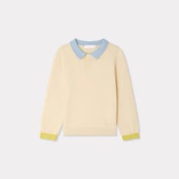 Children's Knitted Sweater 26BP Cardigan with Cherry Embroidery Wool Blend for Warmth Girls' Knitted Sweater