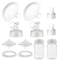 Replacement Breast Pump Parts for Spectra S1 S2 S9 Plus, Full Accessories Kit BPA-Free Silicone Breast Pump Spares