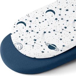 Muslin Bassinet Sheets for Baby Girl Boy Soft Breathable Bassinet Sheets Fitted Fit for Hourglass Oval Cradle Moses Basket