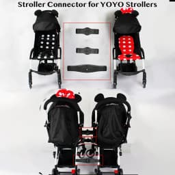 Stroller Connector for Yoyo Babyzen Strollers, Pushchair 2 In1 Dual Stroller Connector Linker