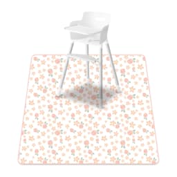 Elinfant 1 Pc Baby High Chair Splat Mat Portable Baby Dining Chair Mat Waterproof Spill Mat Anti-Slip Floor Protector Splash Mat