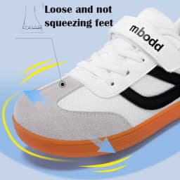 Children's Breathable Mesh Sneakers, Wide Last Zero Restraint Shoes for Natural Barefoot Feeling, Healthy Foot Development