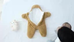 0-6 Month Baby Sleeping Bags Starfish Shape Autumn Winter Soft Newborn Wrap Blanket Swaddling Warm Cotton Sleepsack for Babies
