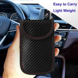 Key shielding cover Car Key Signal Blocker Case Faraday Cage Fob Pouch Keyless RFID Blocking Bag